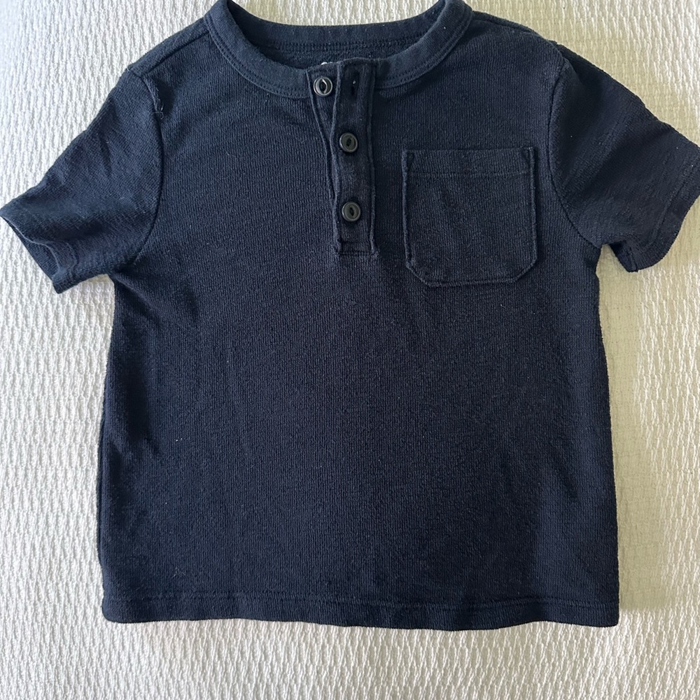 Hensley navy shirt